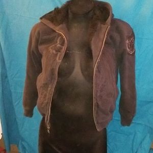 Fox Zip-up Hoodie Kids Small